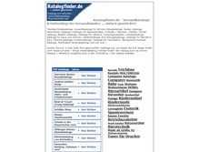 Tablet Screenshot of katalogfinder.eu